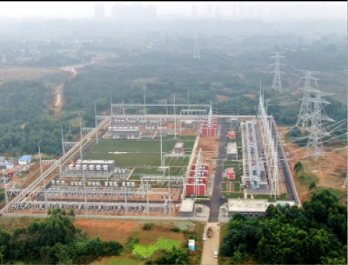 The 8th 500kV substation of Sichuan Chengdu Power Grid was completed and put into operation
